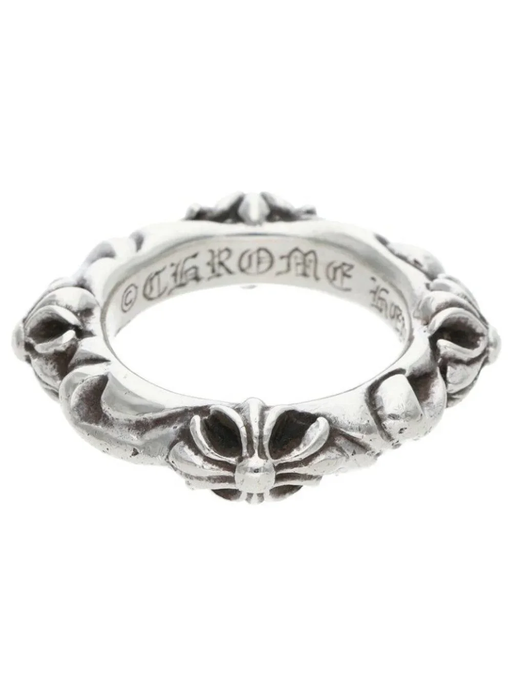 Chrome Hearts Sbt Band Silver Ring